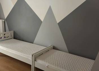Łóżko dla dzieci IKEA kritter z nowym materacem