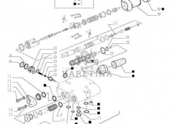 New Holland T6010 T6070 Zestaw naprawczy 87531919