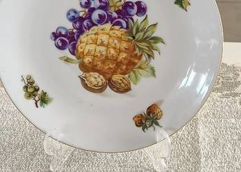 Talerz owocowy ananas na ciasto , sery