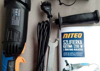 Nowa szlifierka kątowa z regulacją obrotów 1200W