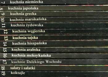 Encyklopedia sztuki kulinarnej 33 książki w pakiecie