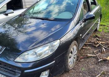 PEUGEOT 407 2.0HDI 136KM W CAŁOŚCI NA CZĘŚCI BOGATA WERSJA JASNY ŚRODEK