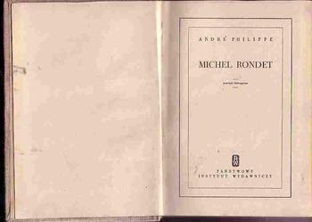 (4633) MICHEL RONDET – ANDRE PHILIPPE