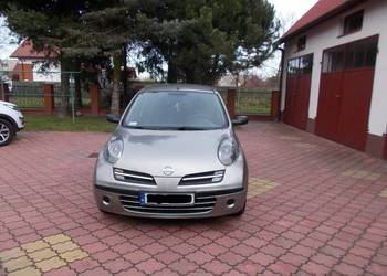 NISSAN MICRA 1,2 benzyna 2007 r. 5 drzwi KLIMATRONIK I właściciel zarej.