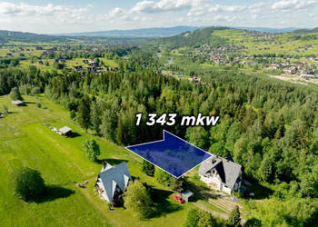 Działka przy ul. Wierch Głodowski Bukowina Tatrzańska 1343m2