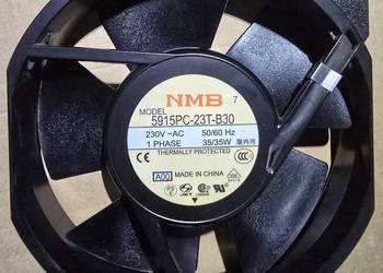 Wentylator osiowy NMB 5915PC-23T-B30, 230 V/AC, 300 m³/h, OKAZJA! 150ZL ! Wentylator osiowy NMB 5915PC-23T-B30, 230 V/AC, 300 m³/h, OKAZJA! 150ZL !