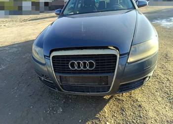 Zderzak przedni kompletny grill spryskiwacze Audi A6 C6 LZ7R