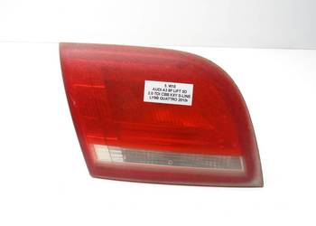 LAMPA LEWA LEWY TYŁ TYLNA W KLAPE 8P4945093D AUDI A3 8P LIFT 5D S-LINE