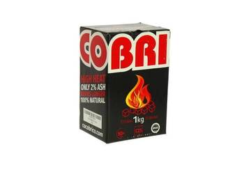 COCOBRICO Węgiel Kokosowy do Fajki Wodnej Shishy Sziszy 25mm 1Kg | Box