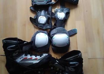 Rolki Salomon dr70 monocoque r 28 ochraniacze kask