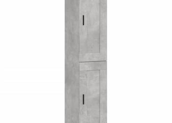 Wysoka szafka szarość betonu 345x34x180 cm WM-3200469