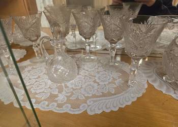 kryształy PRL kolekcja zestaw