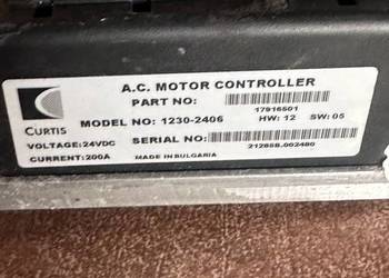 Elektryczny sterownik układu kierowniczego CURTIS 1230-2406