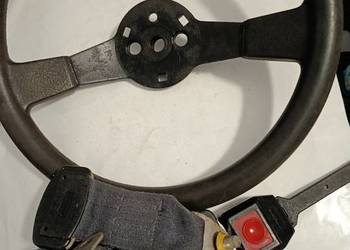 Kierownica, pas bezpieczeństwa Fiat 126p maluch