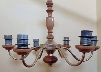 Lampa żyrandol retro