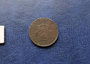 Stare monety 1/2 cent 1914 Holenderskie Indie