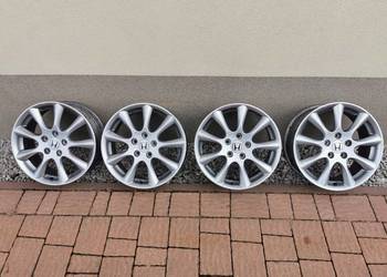 Piękne Unikatowe Felgi Aluminiowe 17 Cali Enkei5 Oryginał Honda