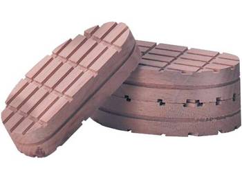 Klocek drewniany, standardowy 112 mm 2 szt. 161042KER