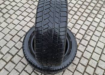 opony 205/55/16 r 2 sztuki GLOB-GUM m+s 91 h nie naprawiane bieżnik ok 6,5