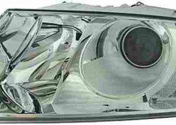 REFLEKTOR LE Z SILNIKIEM H7/H1 - SKODA OCTAVIA 06/04-01/09
