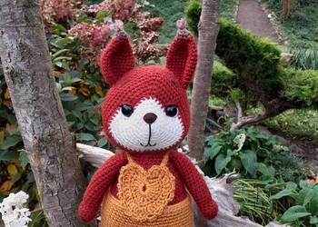 Wiewiórka na szydełku