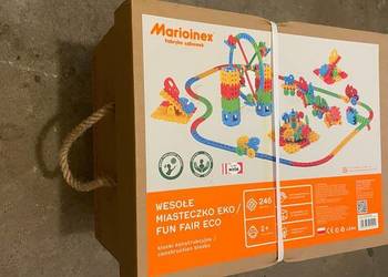 Nowe klocki konstrukcyjne Marionex wesołe miasteczko 246 el.