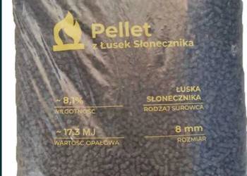 Pellet z Łuski Słonecznika workowany 1180 zł brutto z dostaw