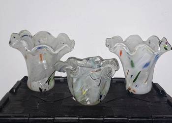 Zestaw wazonów Murano
