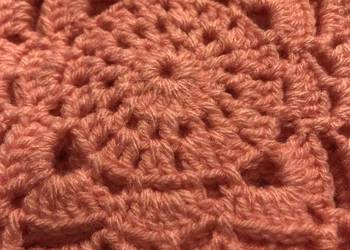 kwadraty "babuni" Granny Square, na szydełku,poduszki, narzuty, NOWE, 7 szt