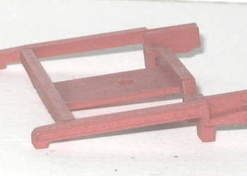 Dźwigar prowadnicy ślizgowej 1.507 do lok. BR 66 Piko H0