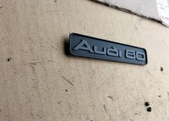 AUDI 80B3 80B4 80 B4 90 NAPIS  ZNACZEK EMBLEMAT KONSOLI DESKI ROŹDZIELCZEJ