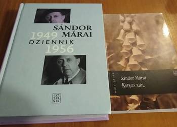 Dziennik 1949-1956 Sandor Marai  2017 + Księga ziół  2009
