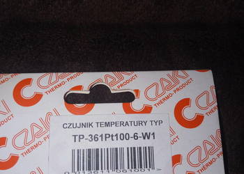 Czujnik temperatury TP-361Pt100-6-W1