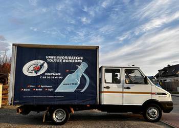 Ivrco Daily 2.5 D brygadowka, dokąd, firanka