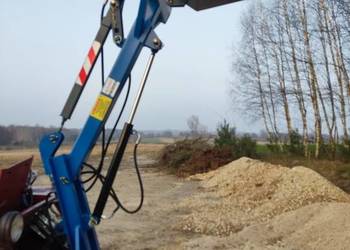 Ładowacz hydrauliczny na tył widły nowsc solidne