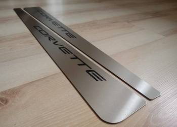 Nakładki progowe Door Sill Plates - Chevrolet Corvette C5