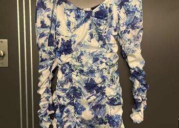 Love &other things sukienka modny wzór kwiaty kwiecista nowa roz.34