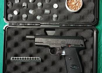 Pistolet hukowy- duży zestaw  w walizce -SYLWESTER-