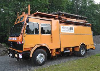 Mercedes dwudrogowy, podnośnik kolejowy