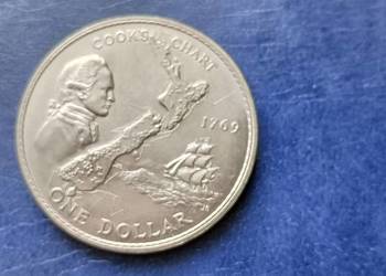 Stare monety 1 dolar 1969 Nowa Zelandia