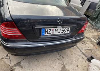 Tył kompletny mercedes s w220 lift kod 189 Tył kompletny mercedes s w220 lift kod 189