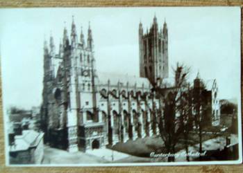 WIDOK NA KATEDRĘ W CANTERBURY