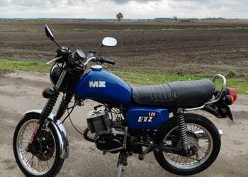 Motocykl MZ ETZ 125 1986r 12v z dokumentami do rejestracji