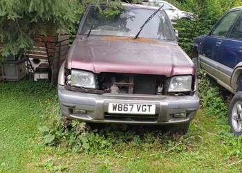 isuzu trooper opel monterey anglik zamian za przyczepę lub mikrobusa diesel