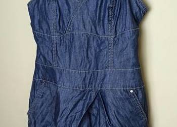 Sukienka dżinsowa Karen Millen rozmiar 38 granatowa klasyczna vintage