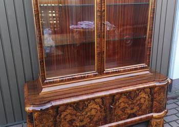 Witryna ART-DECO Politura Orzech Stara Antyk Po Renowacji. Witryna ART-DECO Politura Orzech Stara Antyk Po Renowacji.