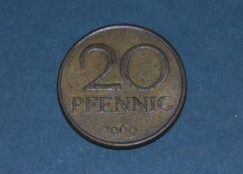 20 Pfennig 1969r Moneta Starocia