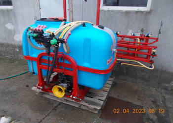 opryskiwacz biardzki 600 l 12 m atest