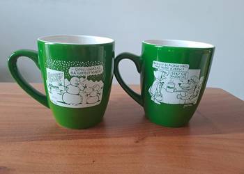 2x Kubek Knorr Andrzej Mleczko bałwan czerwony kapturek