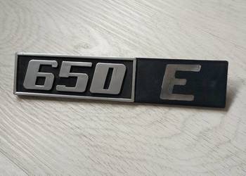 Emblemat Fiat 126p 650 E znaczek logo Fiat 126p